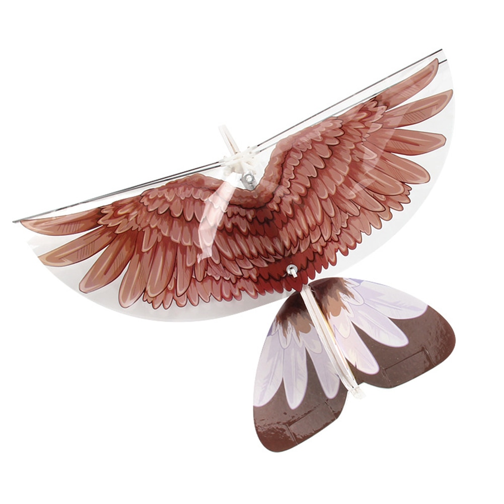 Remote Control Toy Electric Paper Airplane Model DIY Remote Control Paper Flying Bird Parrot Shape Baby Funny Toys 1