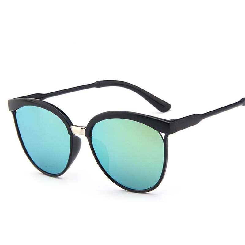Retro cat eye zonnebril dames merk spiegel cateye zonnebril voor dames tinten  uv400 zonnebrillen