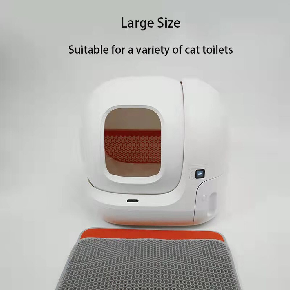 PETKIT – bac à litière automatique pour chat, PURA MAX, tapis de nettoyage dédié, Anti-filtration à Double couche, tampon de contrôle du sable