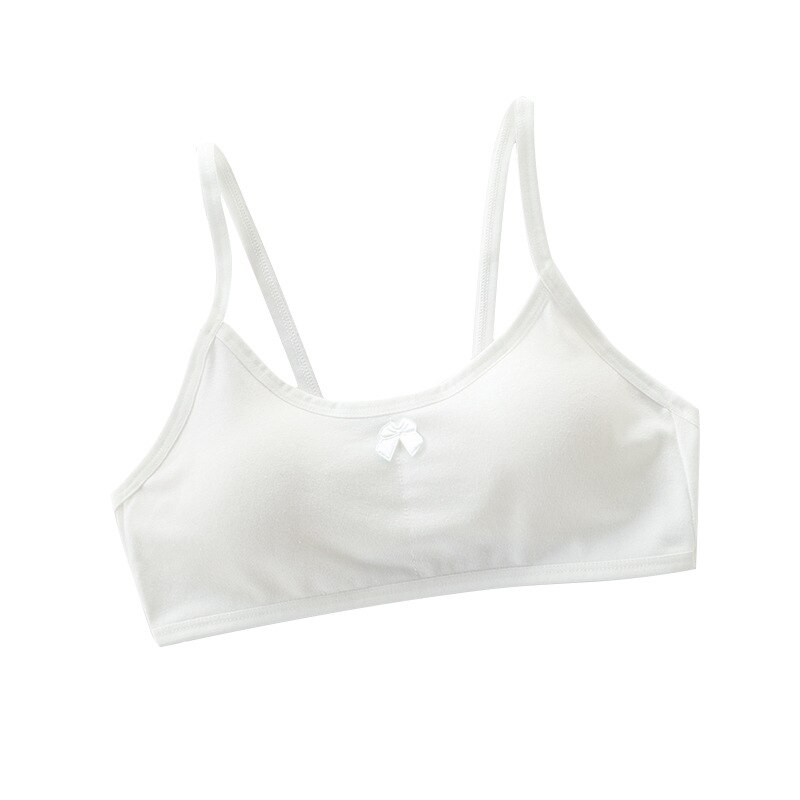 2PC Bra for Teen Girls Developmental Vest 14 Junior High School Students Puberty Girls Bras, Big Girls Underwear Thin Teen