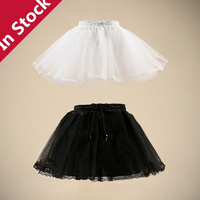 Op voorraad onderrok swing vintage petticoat pettiskirt verkleedjurk netrok rockabilly tutu anagua de noiva goedkoop  ds002