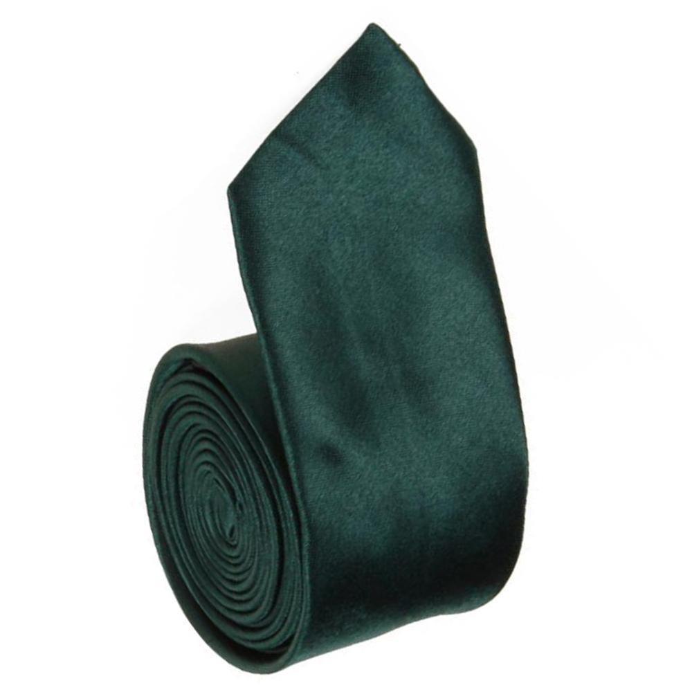 Branduce Solid Black Ties for Men Wedding Business