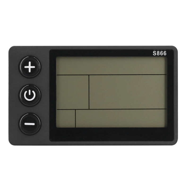 Écran LCD étanche pour vélo et trottinette électrique, 24/36/48V