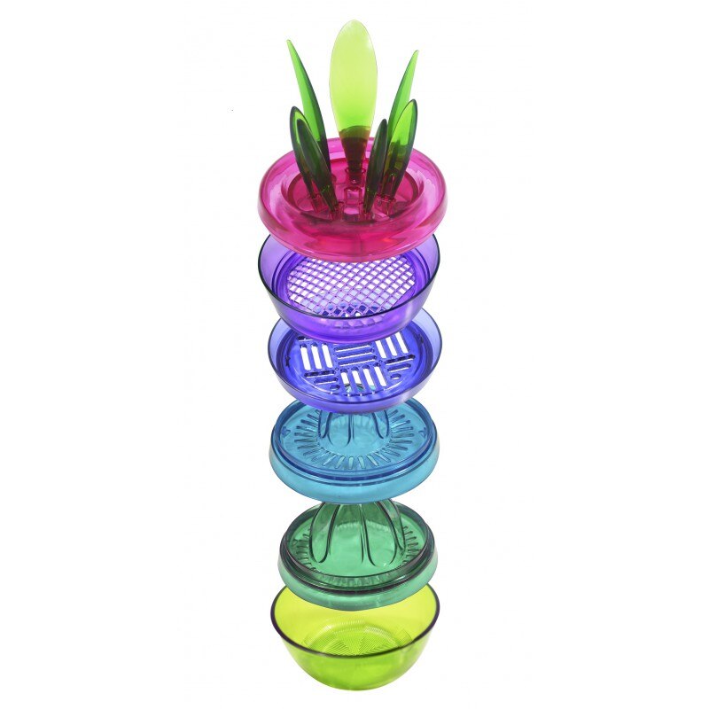 SET JOCCA DE COCINA MULTIUSOS 10 EN 1. MORTERO, CORTADOR, PELADOR, EXPRIMIDOR, RALLADOR, BOL. UTENSILIO HOGAR. ACCESORIO COMIDA.