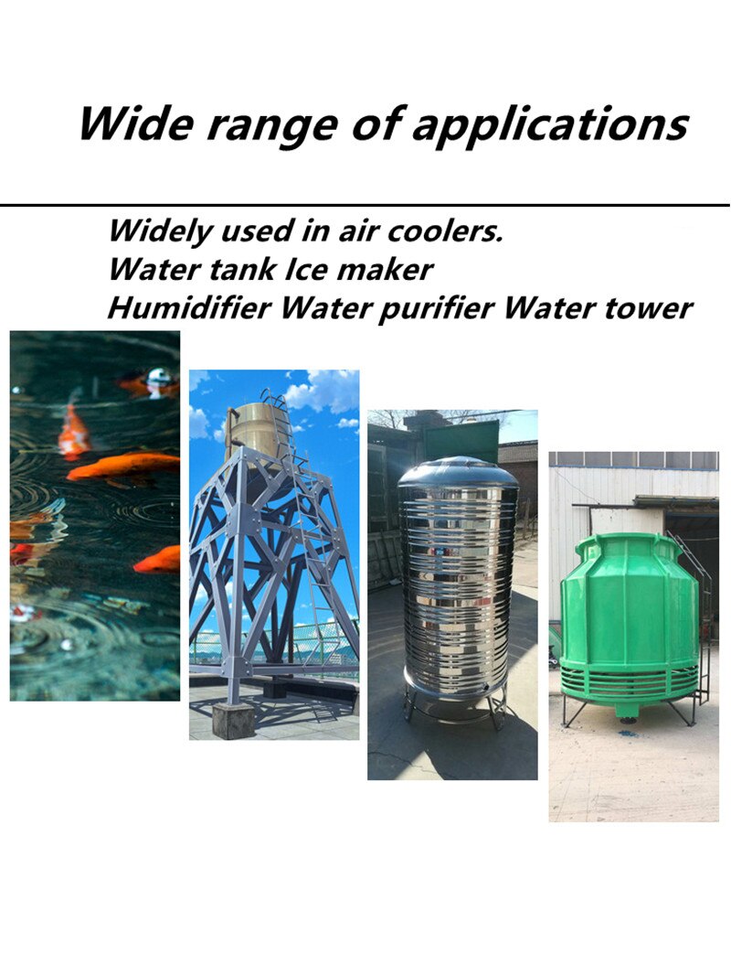 Sonda de nivel de agua de acero inoxidable, 2m, para controlador de nivel de agua, 3 unids/set por juego