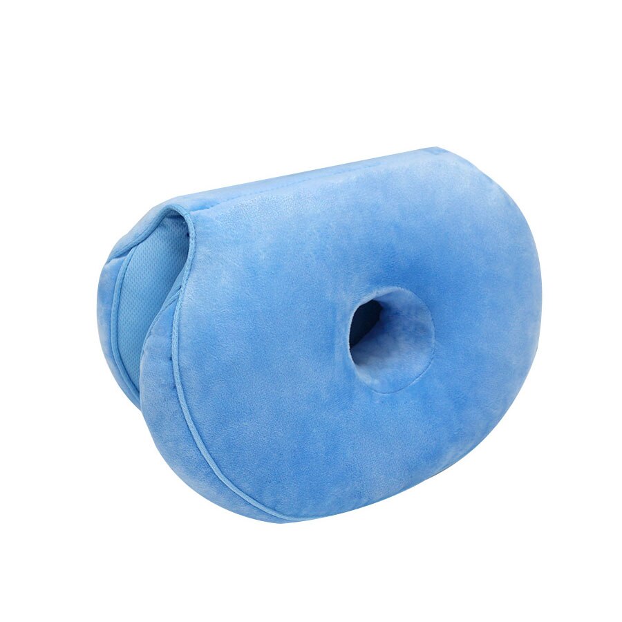 Memory Foam Druk Verlichten Zitkussen Hip Lift Auto Office Home Butt Vorm Gezondheidszorg Massage Stoel Sofa Kussens Pad kussen: Light Blue
