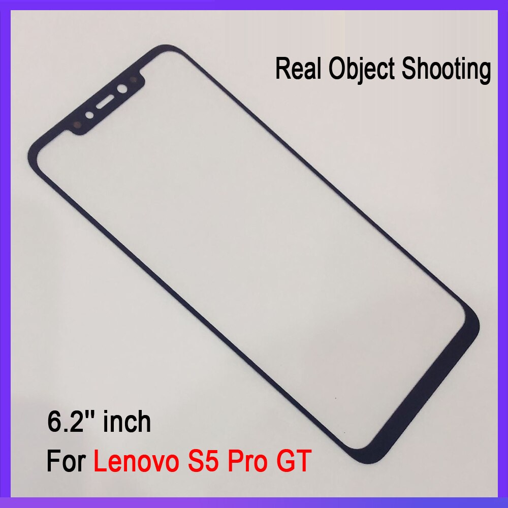 OLPAY 100% Originele Touch Screen Voor Lenovo Z5 Z5S Z5 Pro Z5Pro GT Panel Front Buitenste Glas Touch Screen Panel vervangende Onderdelen: For Lenovo S5 Pro GT