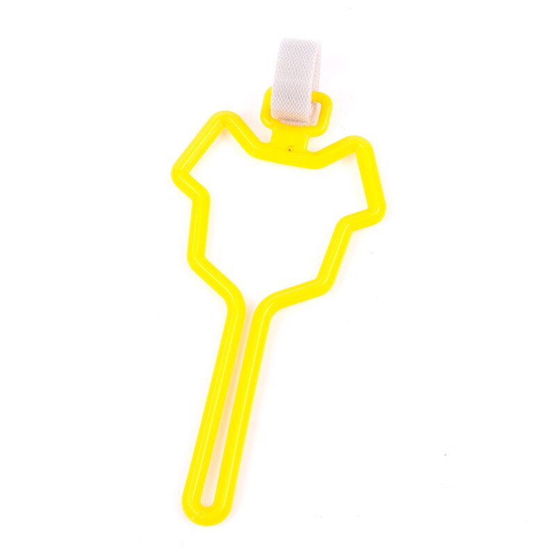 Afval Zak Dispenser Voor Hond Afval Carrier Pet Supply Accessoires Hondenriem Dispenser Schoon Gereedschap Kak Bag Holder Handsfree: yellow