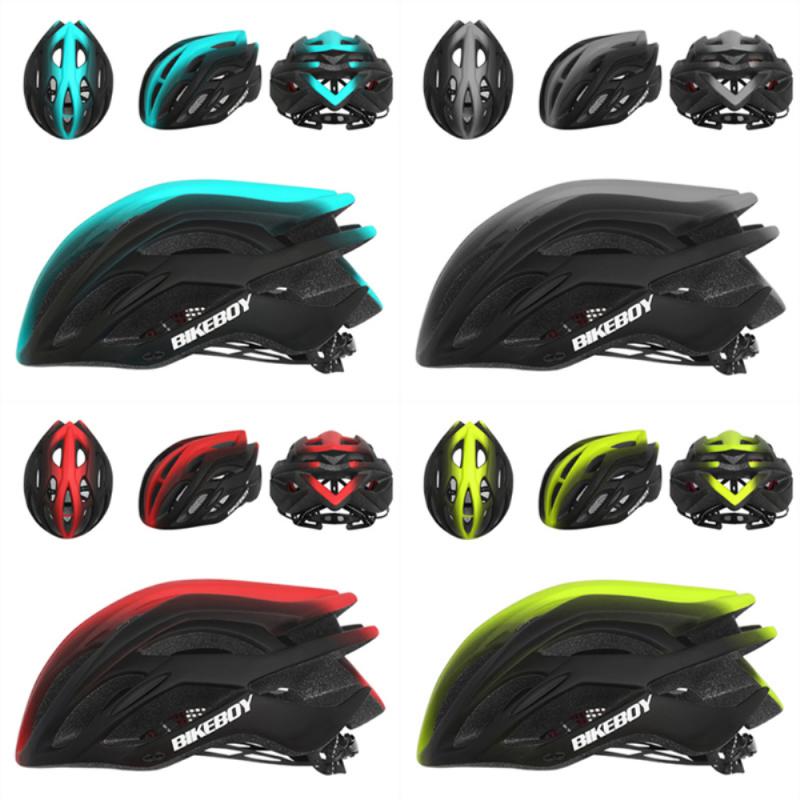 BIKEBOY Lightweight Motorbike Bicycle Helmet Road Mountain Integrally-molded Cycling Caps Men Women Unisex Bike Safety Helmet