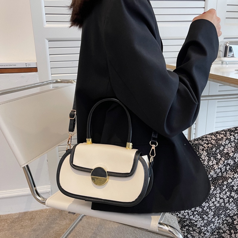 Merk schoudertas voor dames stijlvolle crossbodytassen pu-leren handtassen mini dames pures dames messenger bag  b289