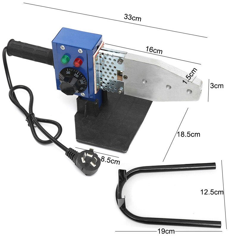 800W 1000W 220V Electric Welding Machine Heating Tool PPR PE PP Tube Pipe Welding Machine
