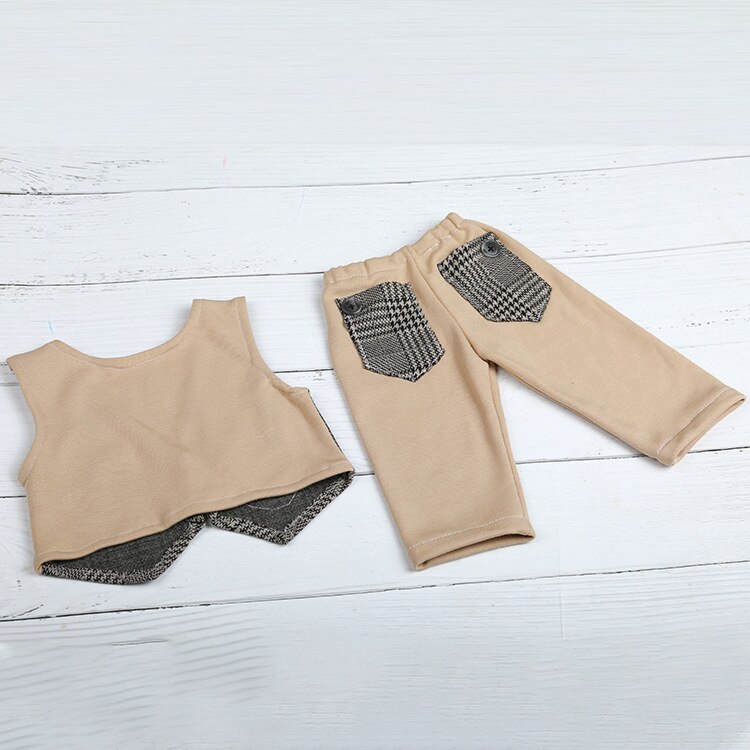 0-1M Neue Geboren Baby Kleidung Mädchen Jungen Hut Plaid Kostüm Wenig Gentleman Neugeborenen Fotografie Requisiten Foto Studio zubehör Hosen