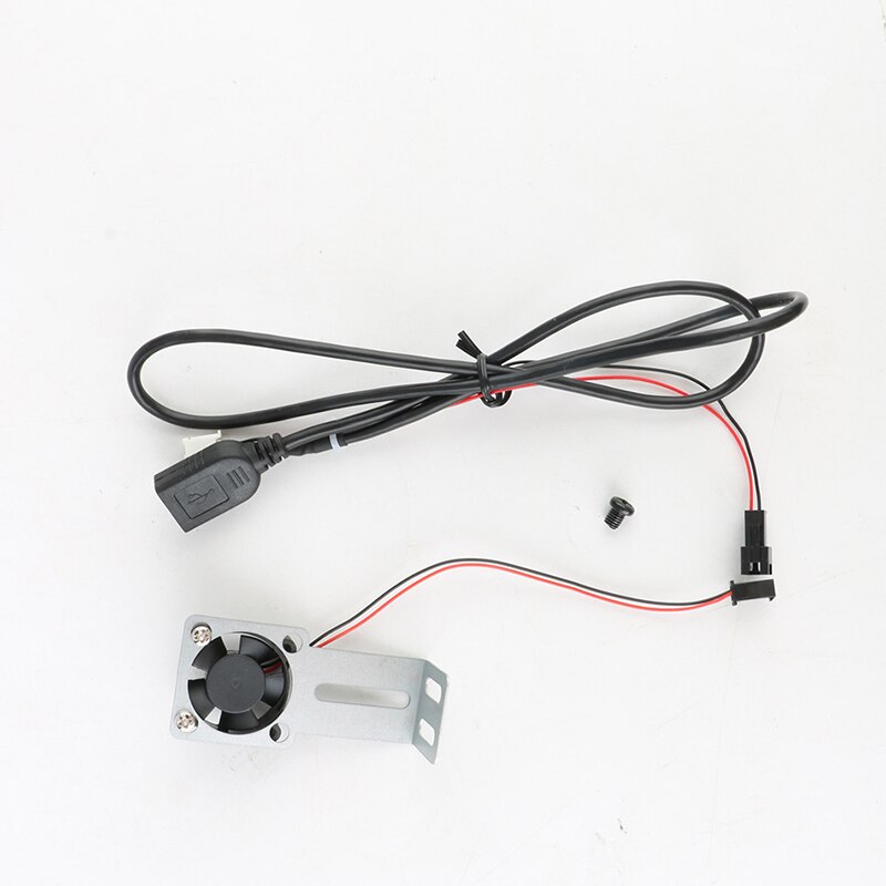 Vtopek Car Radio Cooling Fan for Android Multimedia Player Head Unit Radiator with Iron Bracket: Default Title