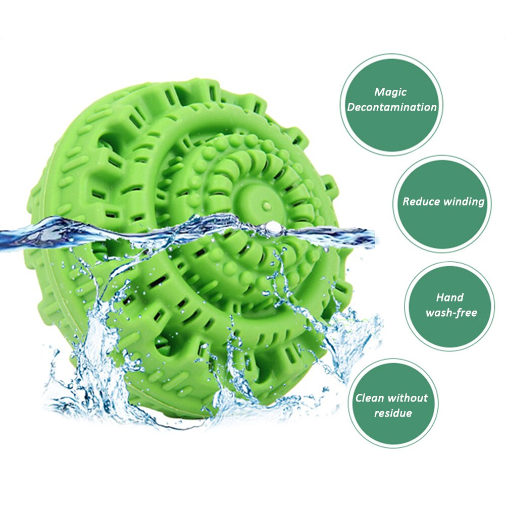 5/10psc Eco Reusable Laundry Cleaning Magic Anti-winding Washing Products Machine Wash Washzilla Anion Molecules Cleaning Tools