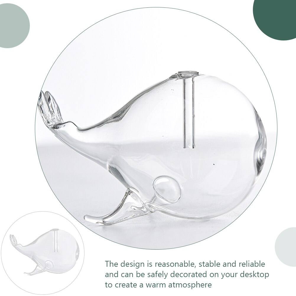 Walvis Olie Lamp Delicate Olie Lamp Decor Desktop Glas Olie Lamp Versiering