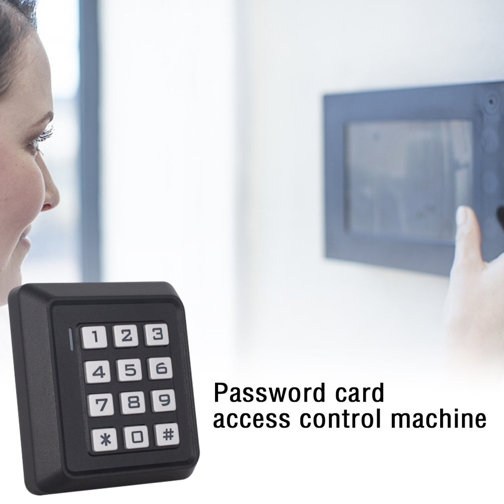 K30 Non-waterproof Password Card Access Control Code Card Access Control Luminous Keyboard Code Card