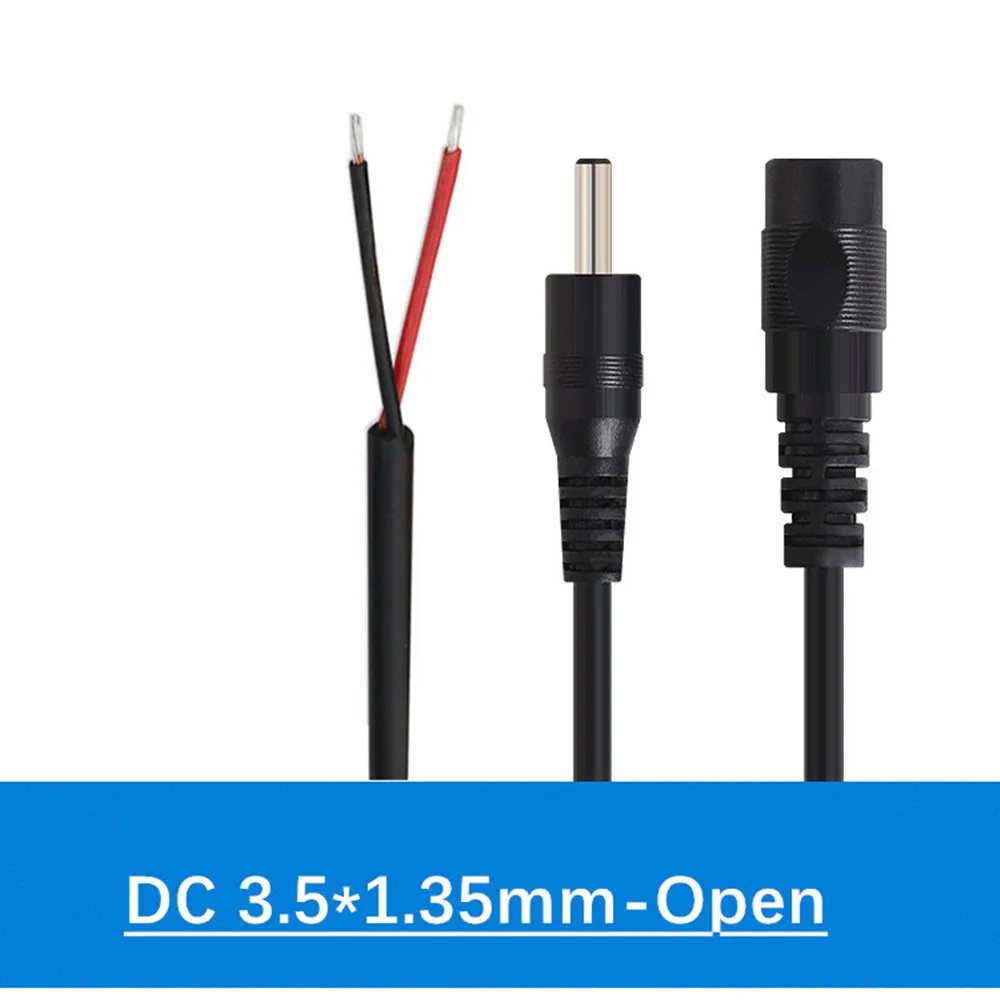 3.5*1.35mm Adapter Output Power Cord DC Male Plug Cable