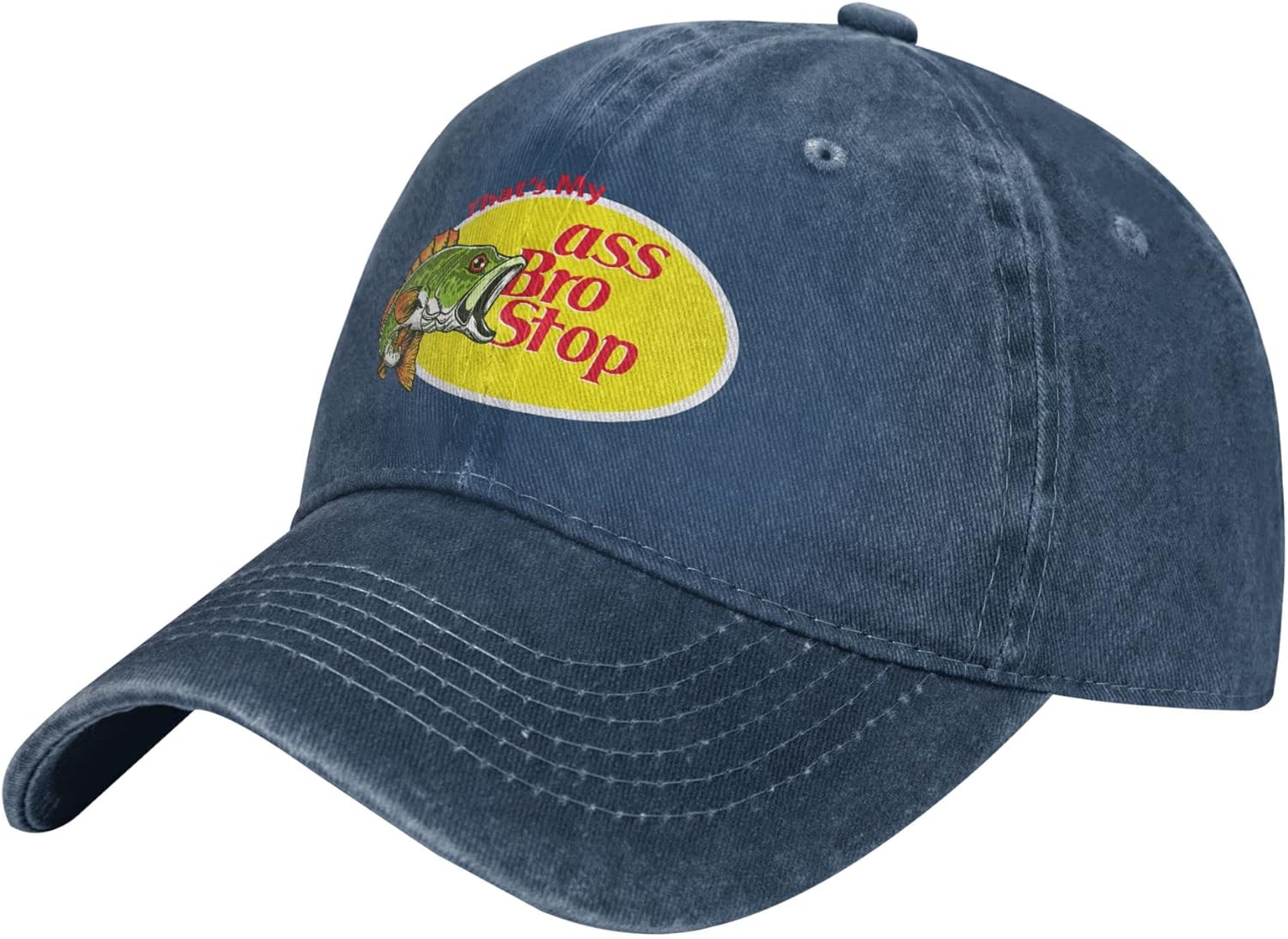 That's My Ass Bro Stop Hat Vintage Dad Hats Baseball Cap: Lemon yellow