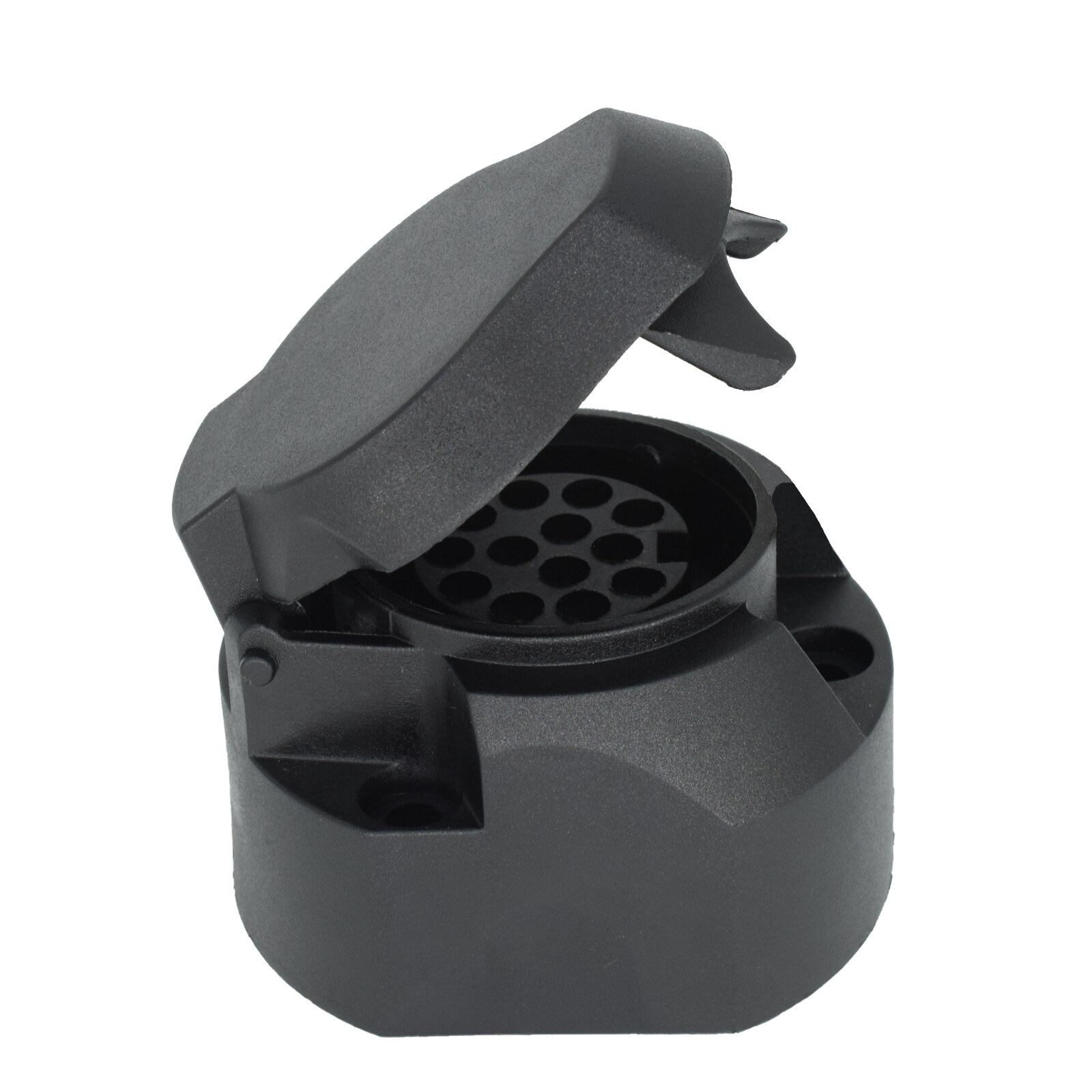 Durable 12V 13 Pin Euro Trailer Socket 13-Pole Tow Bar Towing Socket Caravans Wiring Electrical Connector car accessories