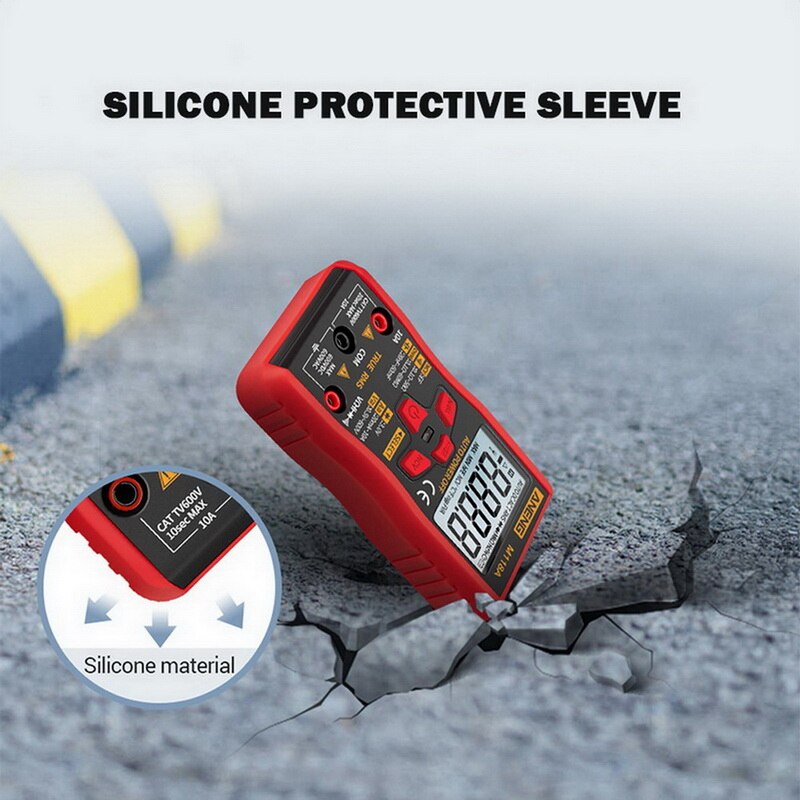 Digital Multimeter esrmeter true rms digital multimeter tester voltmeter battery tester multimetro richmet