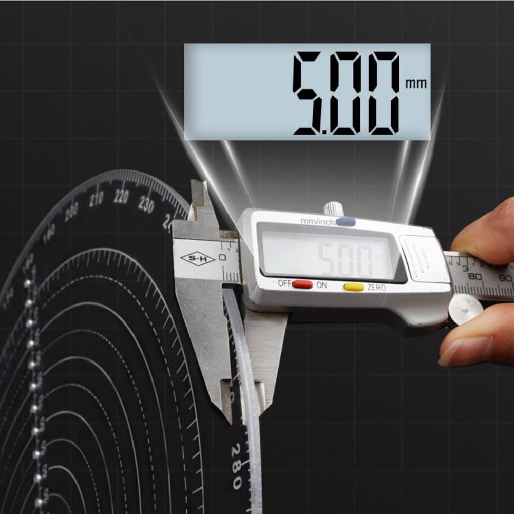 1Pc Portable All Circular 20/30cm Plastic 360 Degree Pointer Protractor Ruler Angle Finder Swing Arm For School Office Supplier