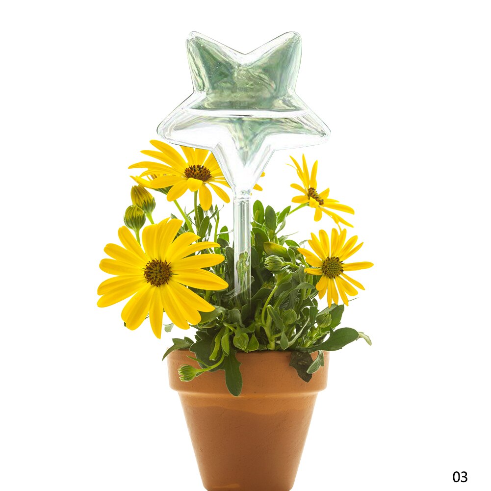 Auto Drip Irrigation System Garden Water Houseplant Plant Pot Little Bird Self Watering Flower Indoor Household Waterers Bottle: 03