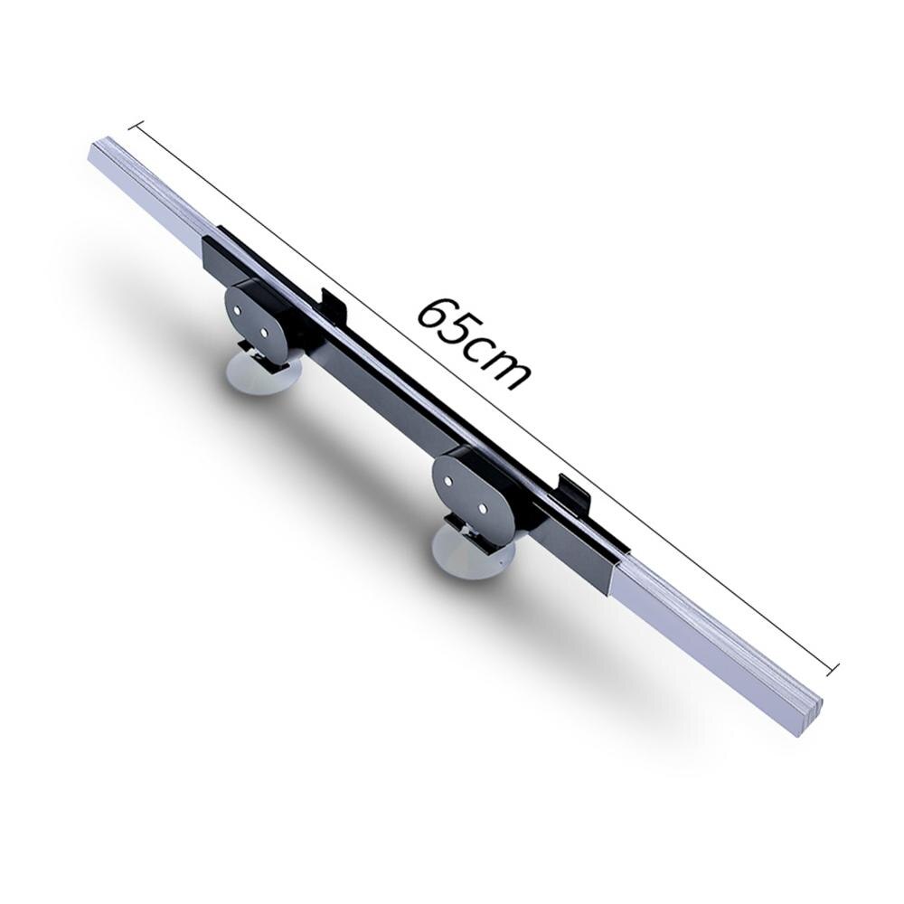 Rideau pare-soleil rétractable pour pare-brise avant et arrière, 45-65 cm, protection anti-UV pour voiture, camion et SUV: 65cm