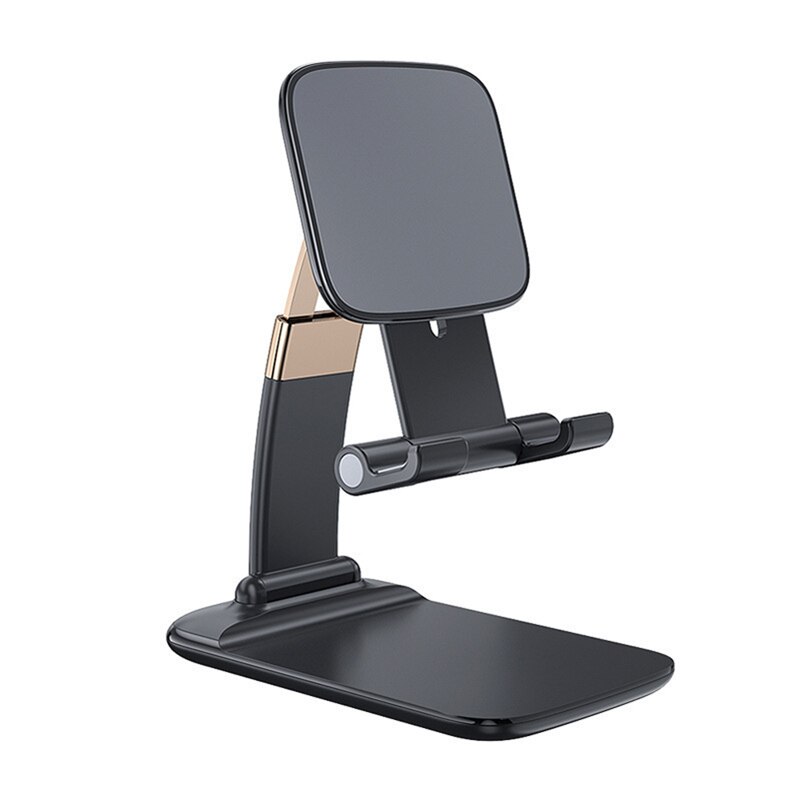 Smoyng-suporte de mesa para celular, dobrável, portátil, suporte para tablet, iphone, ipad, 4 a 10 polegadas: Black Stand