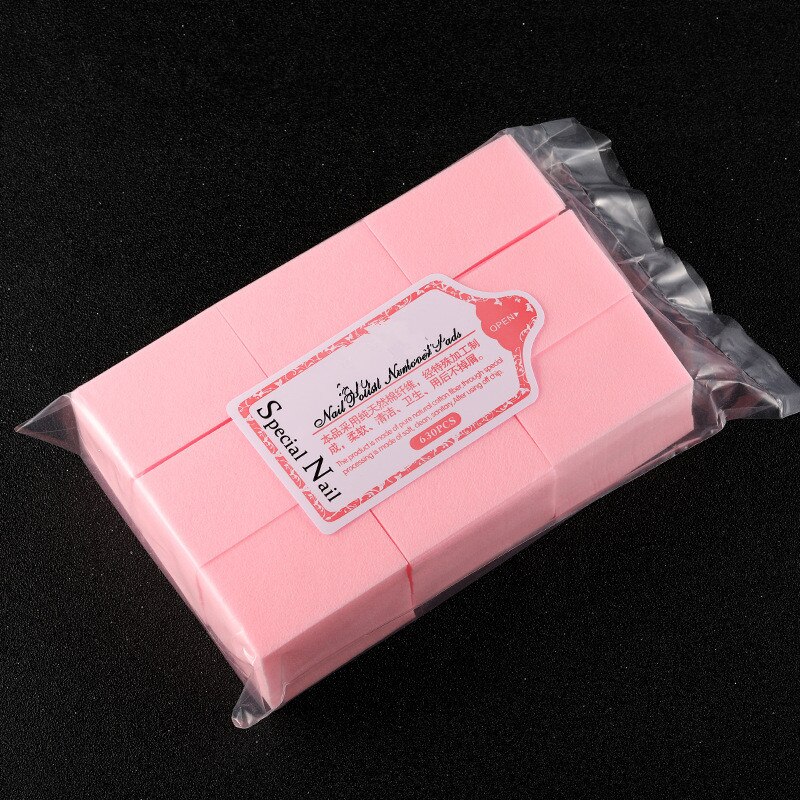 Toallita de algodón para quitar esmalte de uñas en Gel, toallita para uñas, sin pelusa, gruesa, colorida, algodón de limpieza, 630 Uds.