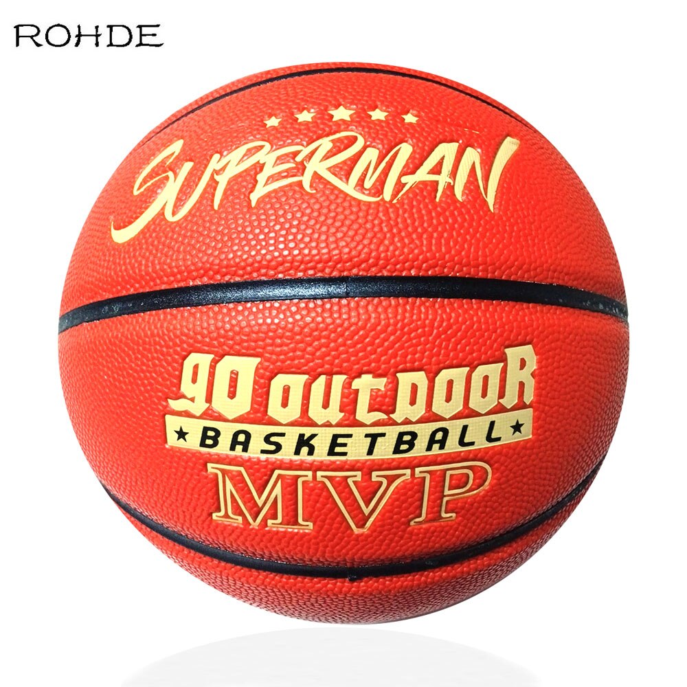 ROHDE Training Basketball Regular Size 7 PVC Material High Elastic Men's Women's Basketball
