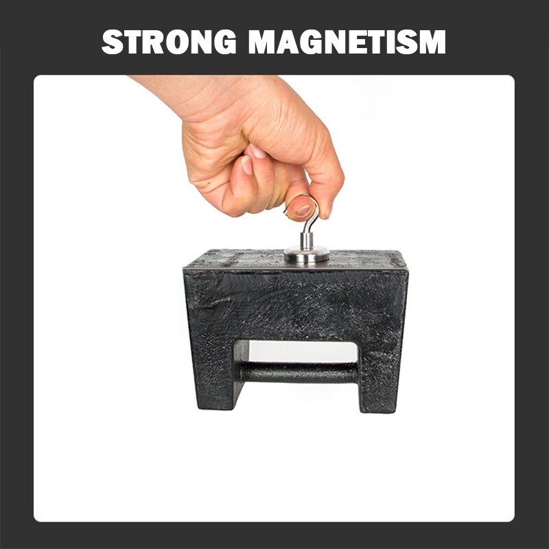 1/8Pcs Super Strong Magnetic Hooks Hanger Magic Wall Door Hook Strong Mini Heavy Duty Hook Holder For Home Storage Organization