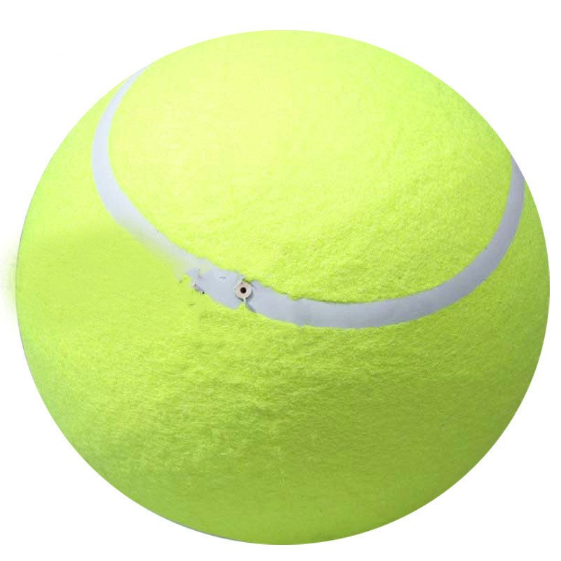24Cm Giant Tennisbal Voor Pet Chew Speelgoed Grote Opblaasbare Tennisbal Handtekening Bal Levert Outdoor Cricket