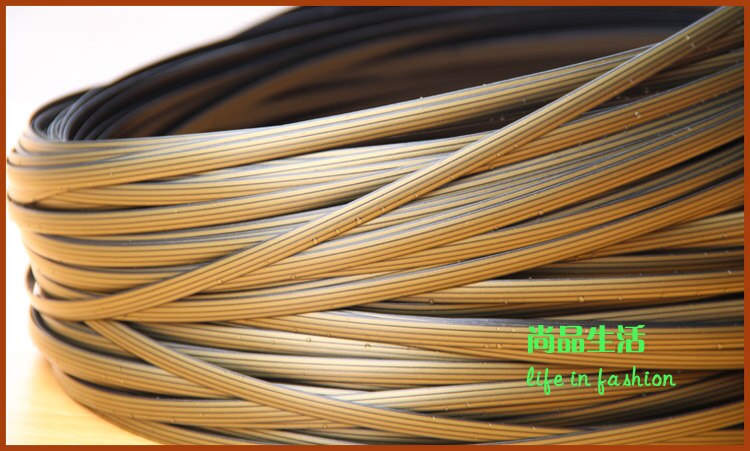 Material de tejido de ratán sintético, ratán de plástico para tejer y reparar sillas de mesa, ratán sintético tavolo, 500g