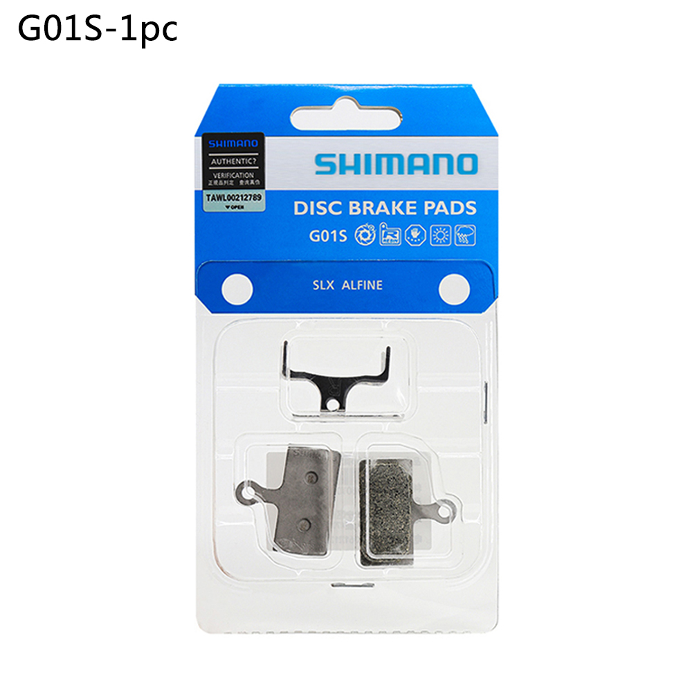 Pastillas de freno SHIMANO B01S G01S J02A J04C, pastillas de freno de disco de resina para MTB MT200 / M315 Br-M485 M445 M446 M447 M395 M355 M575 M475: Rojo