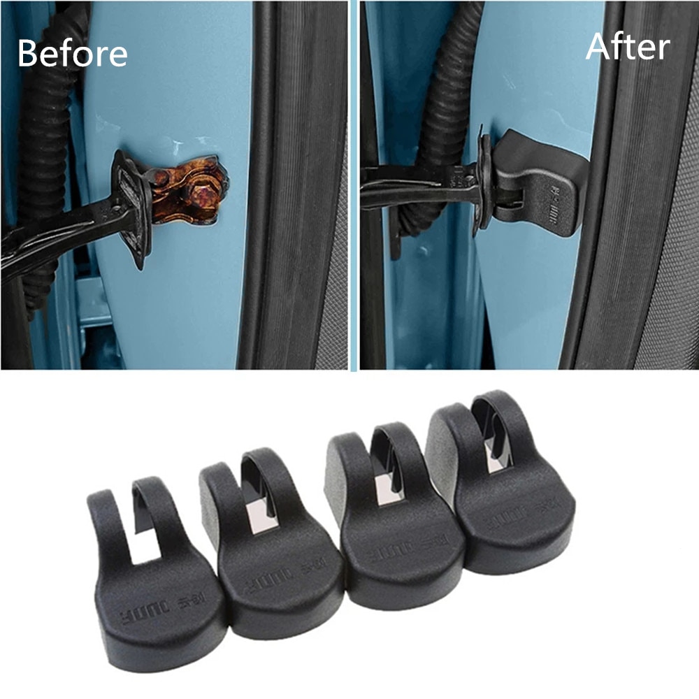 Car Anti Rust Water Proof Plastic Door Lock Key Keys Buckle Limit Device Trim For Suzuki S-Cross Scross Sx4