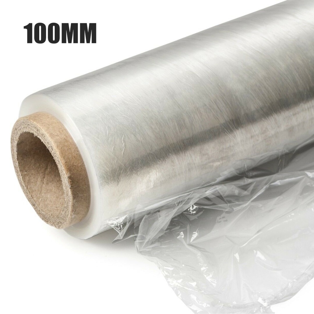 Transparent Wrapping Packaging Protection Film 500m*60/80/100mm PE Stretch Pallet For Industrial Application