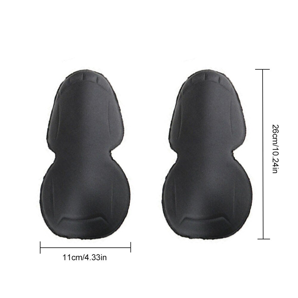 5 Stks/set Motorfiets Armor Insert Back Protector Dikker Hoge Elasticiteit Rider Armor Back Spine Body Beschermende Pad