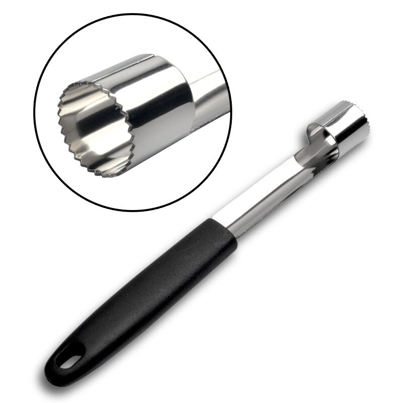 1Pc Rvs Apple Corer Pitter Peer Bell Twist Fruit Core Seed Remover Peper Keuken Tool Gadget Stoner verwijderen Pit