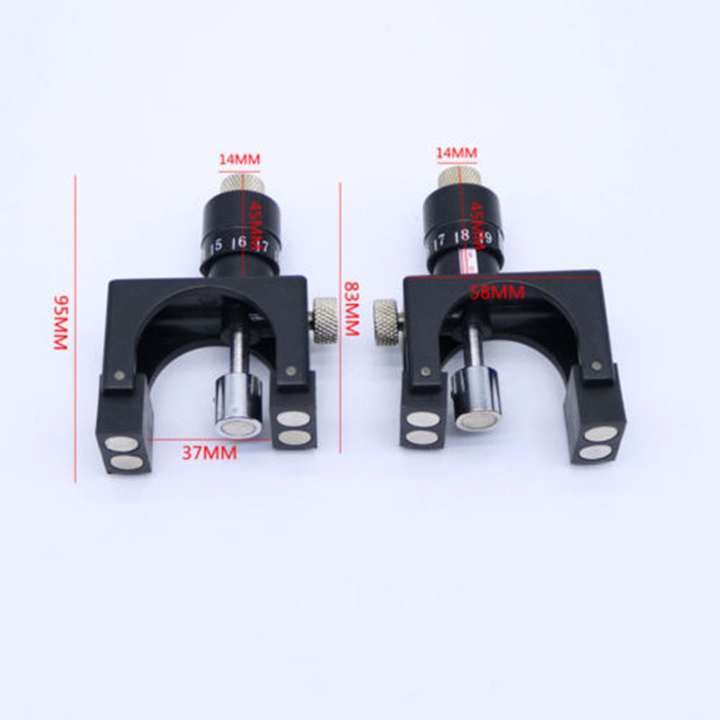 2pcs Adjustable Magnetic Planer Jointer Setting Jig Blade Gauge Woodworking Cutter ABS Plastic Tool with Magnet Material