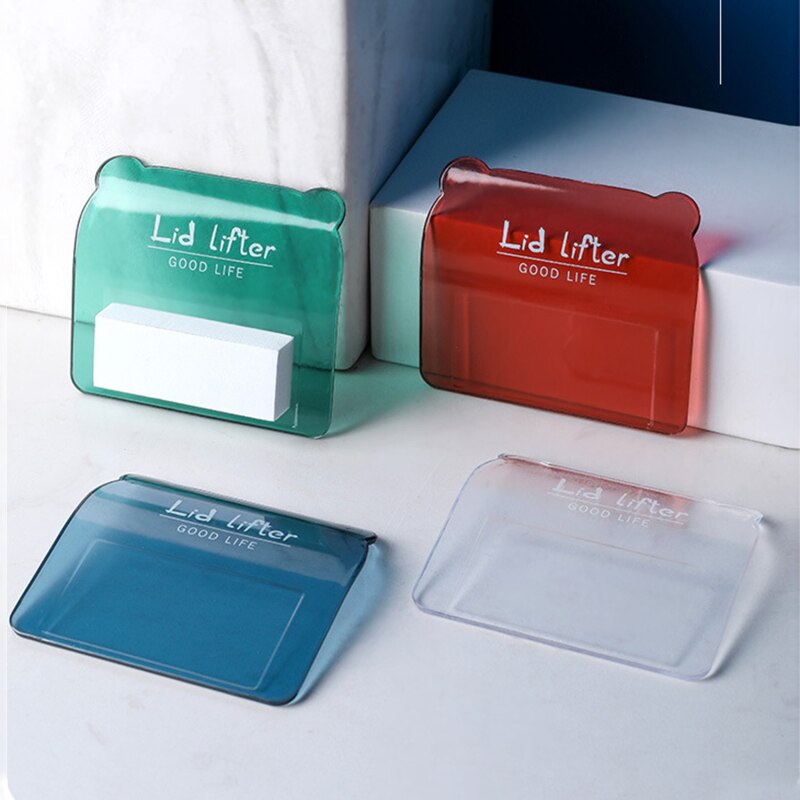 Toiletbril Houder Lifter Sanitaire Closestool Seat Cover Lift Handvat Toilet Seat Cover Lifter Badkamer Thuis Schoonmaken Tool Hogar