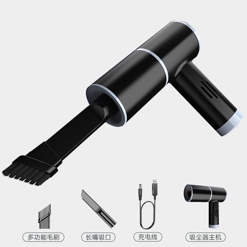 car vacuum cleaner auto smart Rechargeable wireless high power car cleaning home appliance light portable: wireless battery