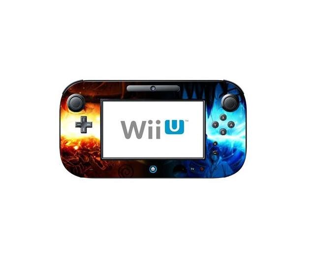 Game Vinyl Skin Sticker Protector for Nintendo Wii U and controller skins Stickers: Wii U Gamepad-408