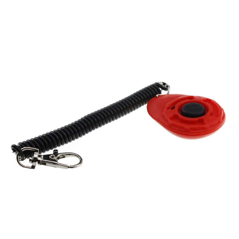 HoAoOo Pet Training Clicker with Wristband - Dog Training Clickers Black Blue