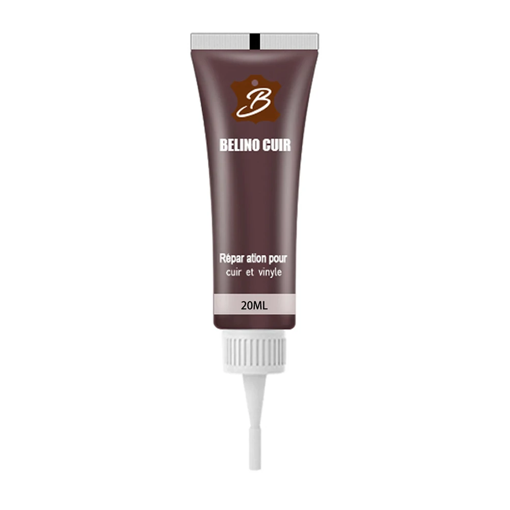 Pasta de relleno de cuero para asiento de coche, pasta de reparación de arañazos, crema de restauración de cuero Natural, relleno de agujeros para quemaduras y grietas, 60ml: Negro