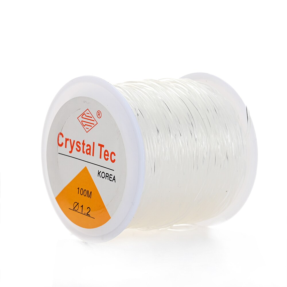 iYOE 0.5-1.5mm Elastic Cord String Transparent Elastic Thread For Jewelry Making Diy Bracelet Necklace Beaded Accessories: Blue