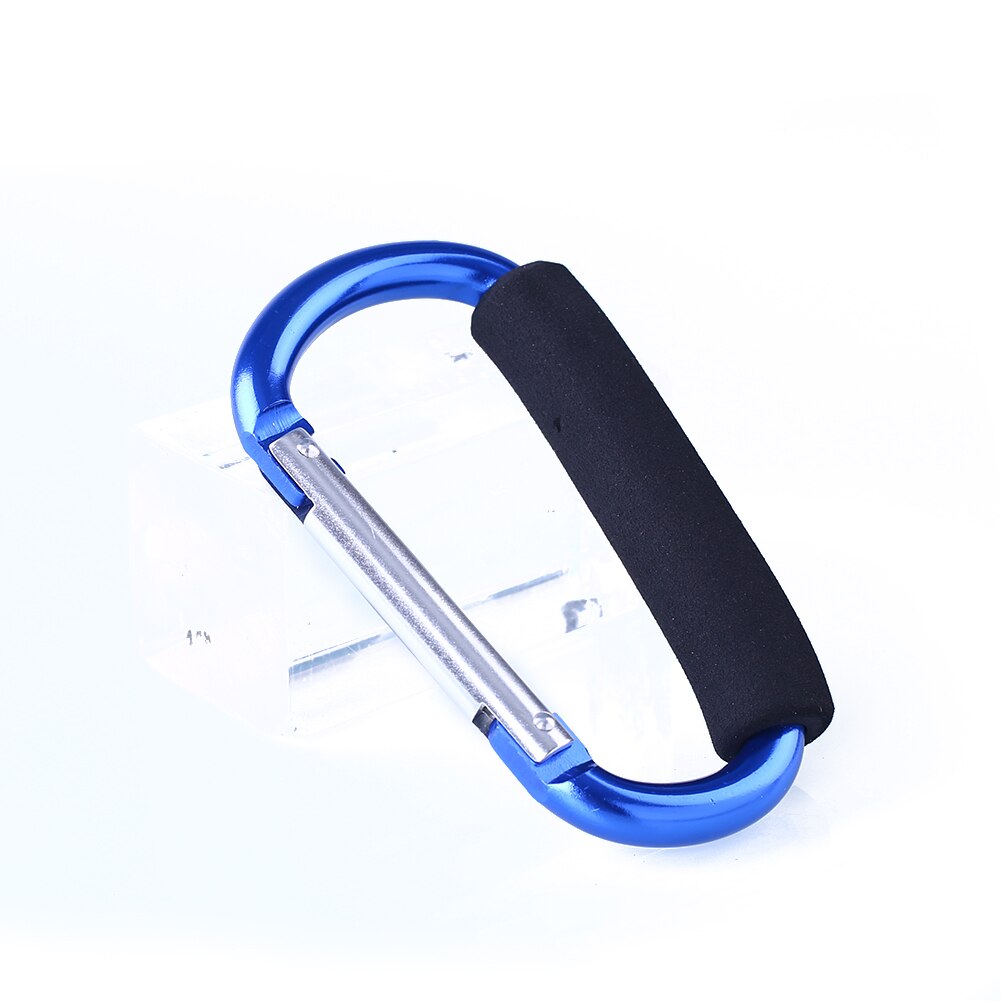 Grote Buggy Kinderwagen Opknoping Haken Clip Zak Aluminium Spons D-type Karabijnhaak