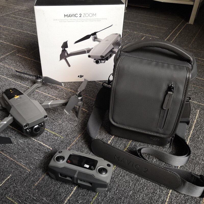 Dji mavic 2 pro zoom skuldertaske sag batteri tilbehør drone tasker bærer alt i farten mere kit