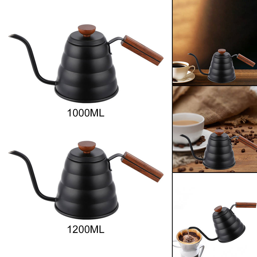 Pour Over Coffee Kettle Drip Coffee Pot Tea Water Kettle Thin Flow Spout Gooseneck Tea Kettle for Stovetop French Press and Tea