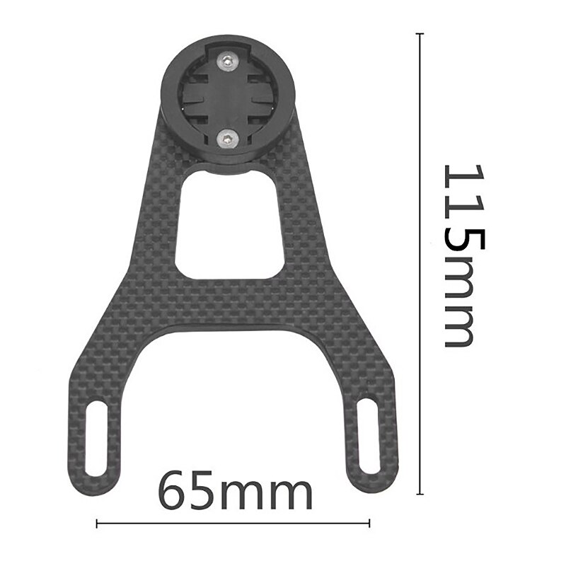 Bicycle Computer Holder Carbon Fiber Bike Computer Mount for Mount Support 6D 5D Handlebar for GoPro