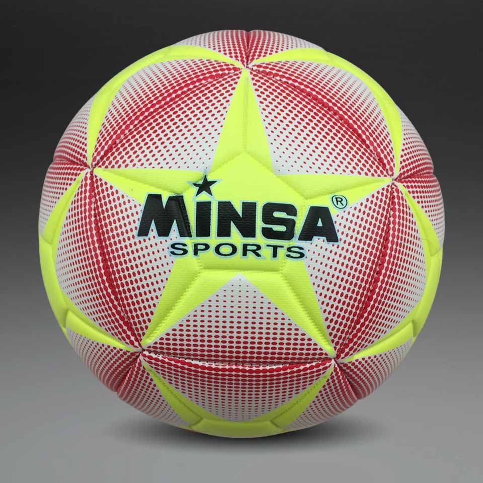 Brand MINSA A++ Standard Soccer Ball PU Soccer Ball Training Balls Football Official Size 5 and Size 4 bal: Size4 ST7